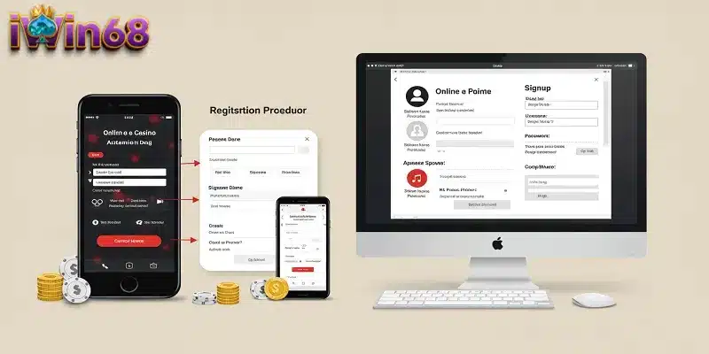 Hướng dẫn đăng ký và bắt đầu chơi tại IWIN68